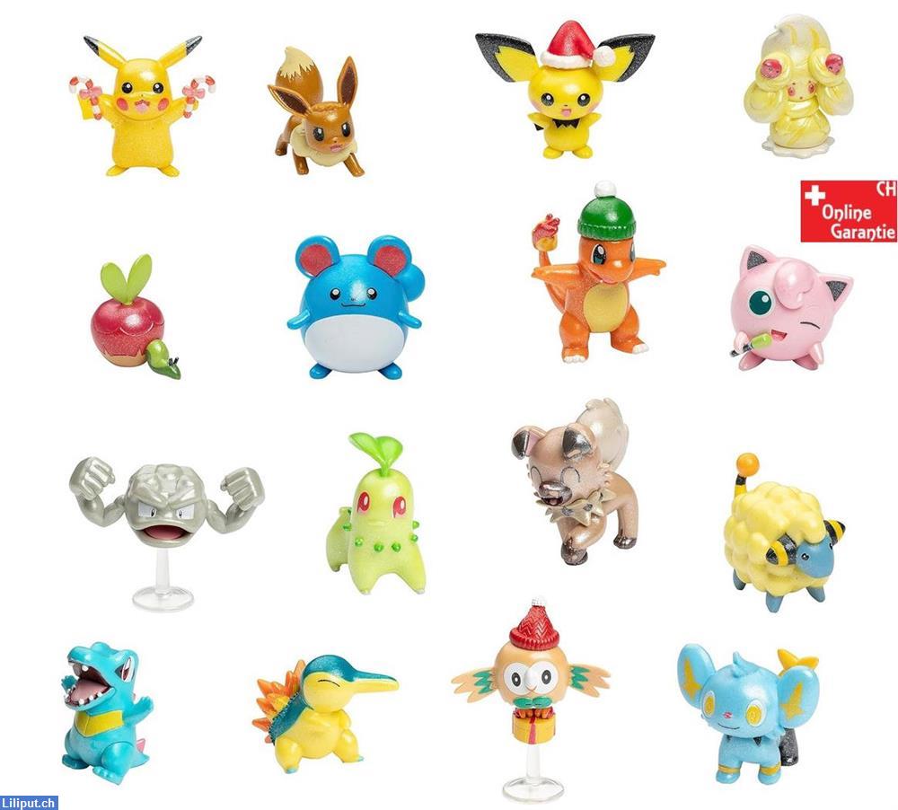 Bild 4: Pokémon Adventskalender Pokemon Kalender Pikachu Weihnachtskalender Kinder