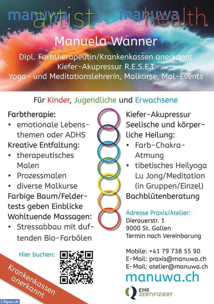 Bild 1: Kindermalen als Ausdruck, Farbtherapie | Krankenkassen anerkannt