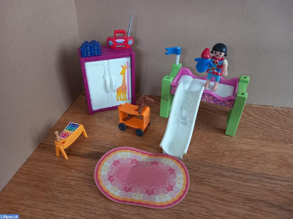 Bild 1: Playmobil Kinderzimmer Set mit Figuren, Ausstattung