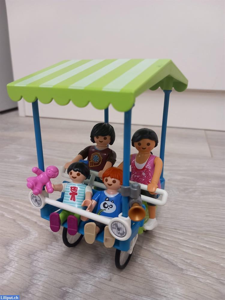 Bild 1: PLAYMOBIL: Familien-Tandem PLAY 70093