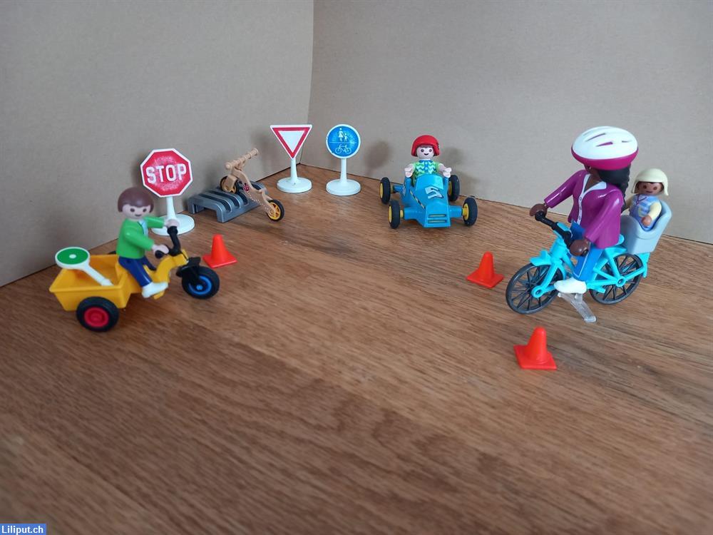 Bild 1: Kinderfahrzeuge mit Parcours - Playmobil Set