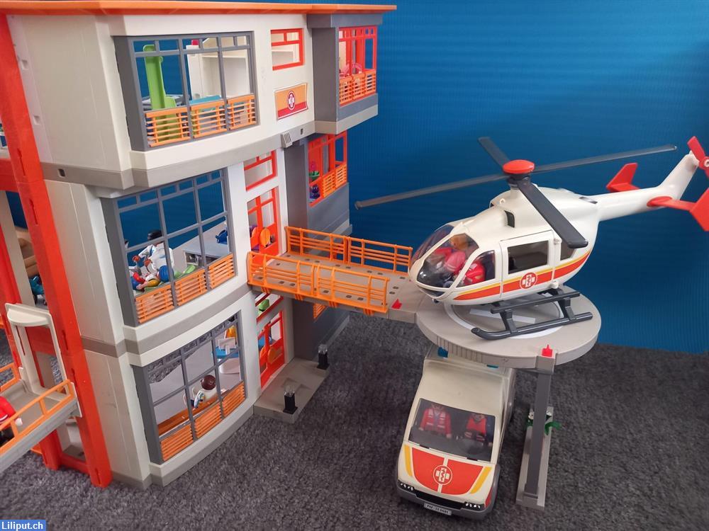 Bild 1: Kinderklinik mit Einrichtung, PLAYMOBIL 6657