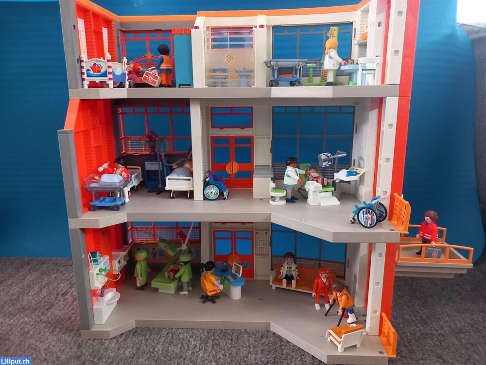 Bild 2: Kinderklinik mit Einrichtung, PLAYMOBIL 6657