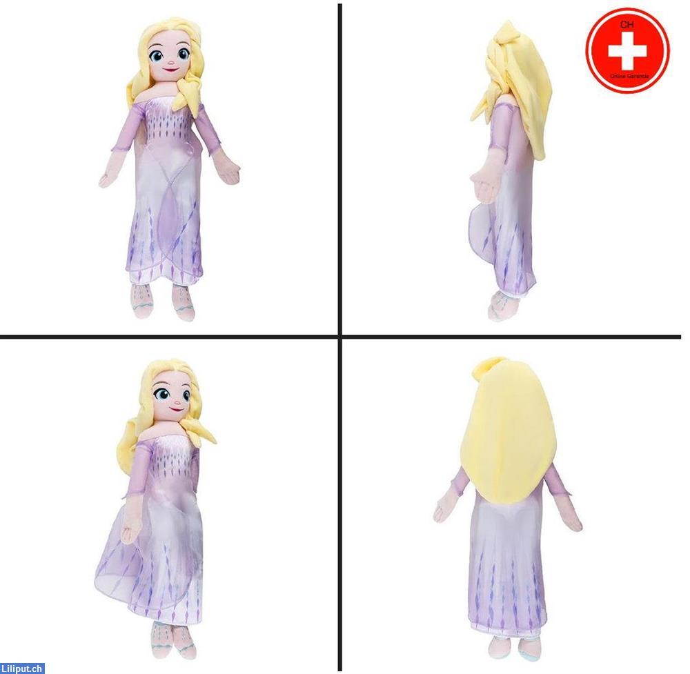 Bild 3: Disney Die Eiskönigin Elsa Puppe Plüschtier Prinzessin