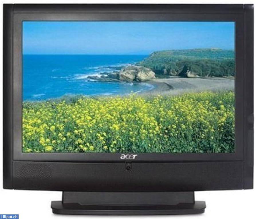 Bild 1: A C E R TV Kleiner LCD-Fernseher kleine Räume 19-Zoll-LCD-Fernseher