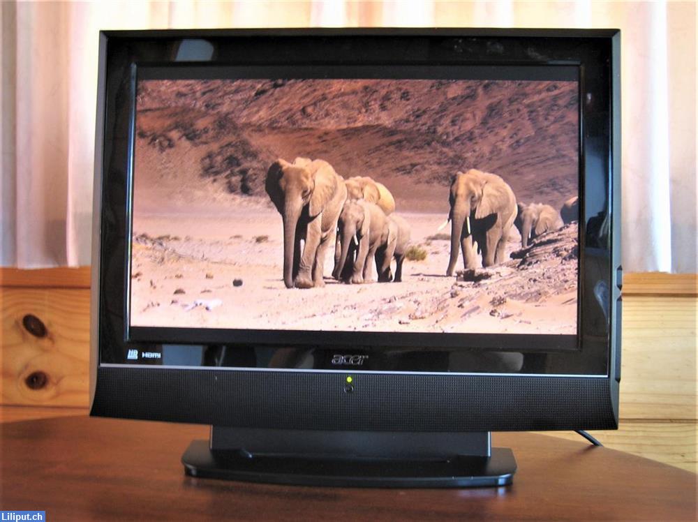 Bild 3: A C E R TV Kleiner LCD-Fernseher kleine Räume 19-Zoll-LCD-Fernseher