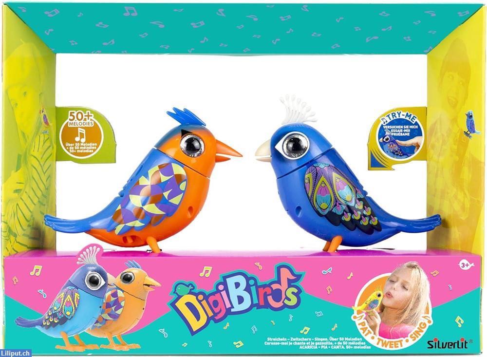 Bild 2: Digibirds II Twin Pack II (2er Pack) interaktive Singvögel Spielzeug Vogel