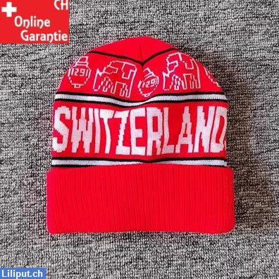 Bild 1: Switzerland Beanie Schweiz Mütze Kappe Hopp Schwiiz 1921 Eidgenossenschaft